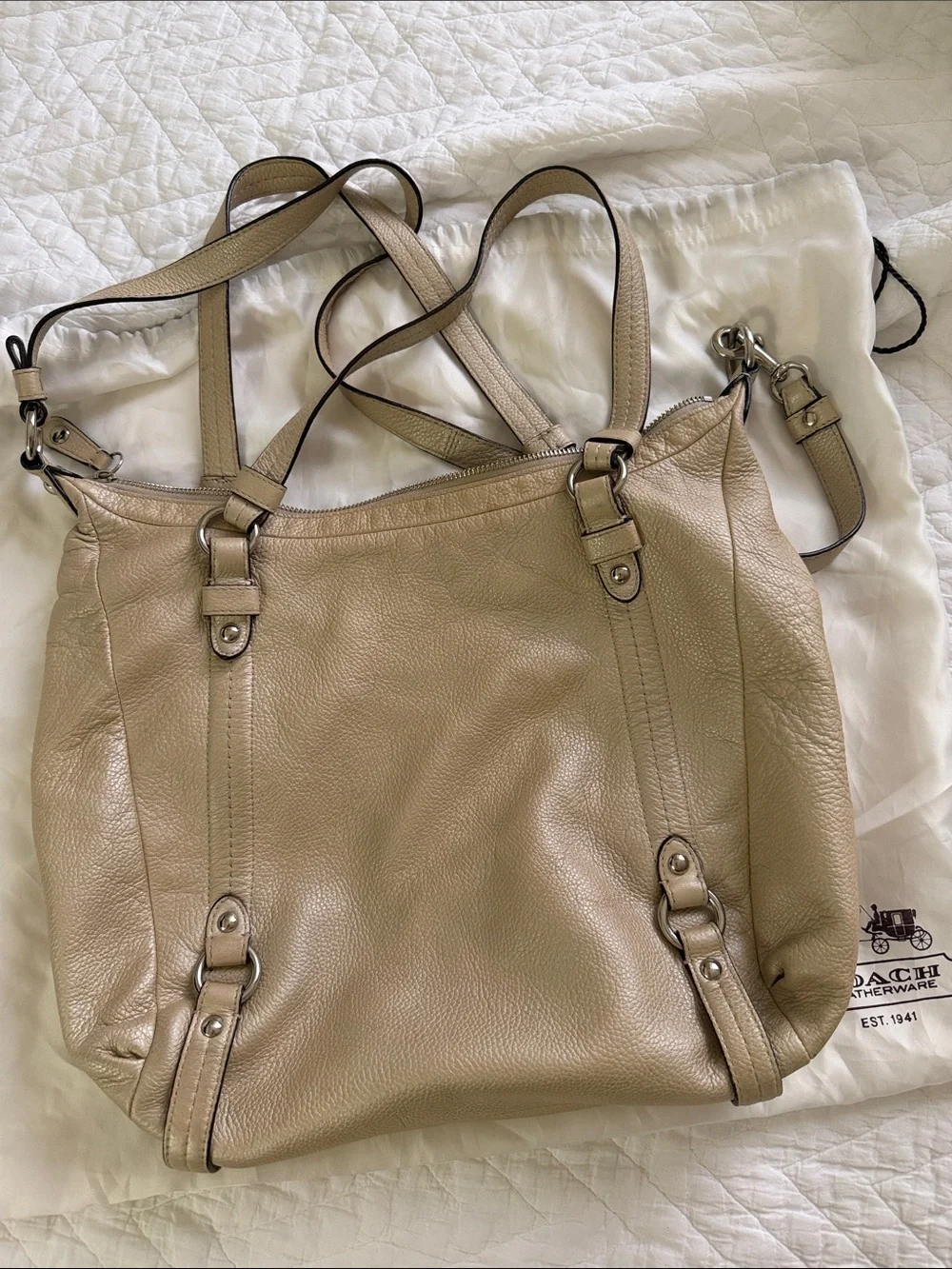 Coach vintage tote